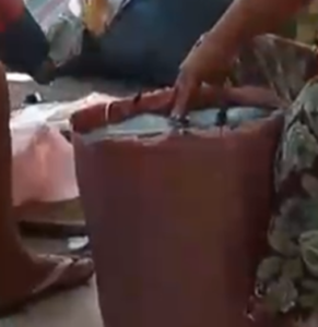 Attaching the Bottom of the Trash Bin