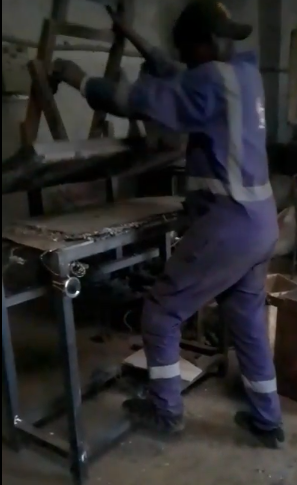 using the heat press