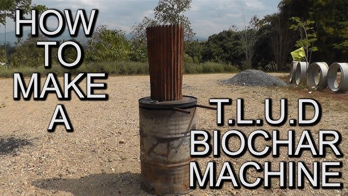 how to make a tlud biochar kiln