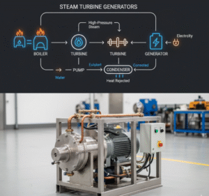 Steam Turbine Generators (Rankine Cycle)