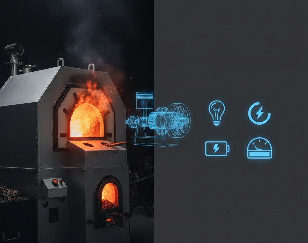 5 WAYS TO TURN BIOCHAR HEAT INTO ELECTRICITY