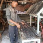 Heat press setup with top and bottom heating