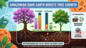 biochar plus organic material - amazonian dark earth